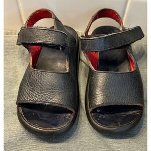 Pom‎ D'api leather sandals black France 26 9.5us